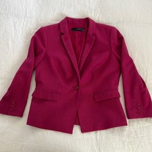The Limited Magenta Blazer